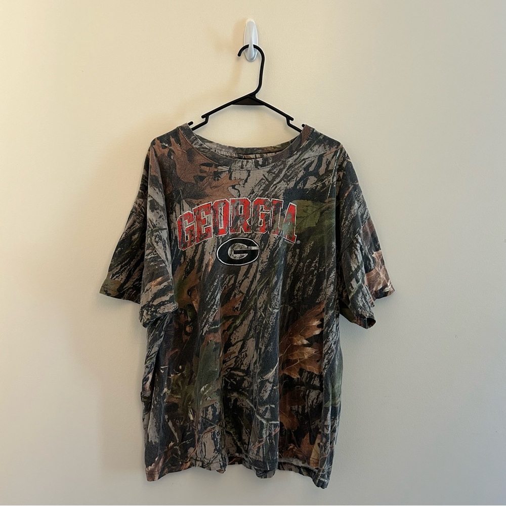 Camo Georgia Bulldogs Vintage T-Shirt